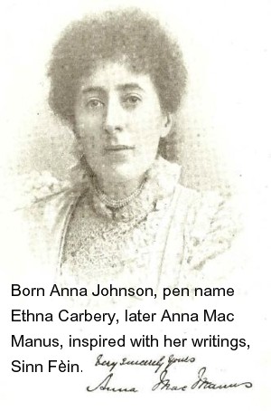 Anna Johnson, Ethna Carbery, Anna MacManus
